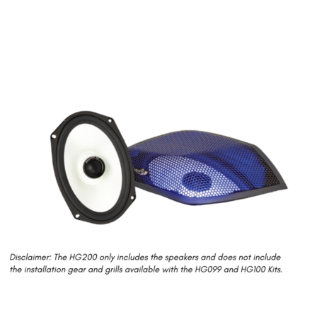 Aquatic HG200 6*9 Saddlebag speakers